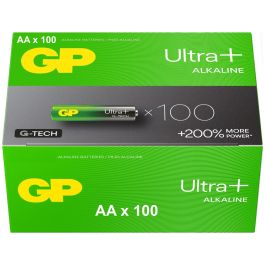 GP Ultra Plus AA Batteries 200% More Power | Box of 100