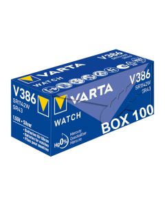Varta Watch Batteries 386 SR43W Wholesale Box of 100