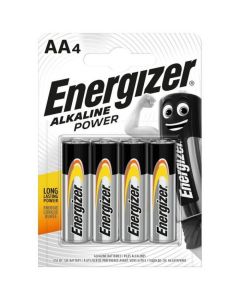 Energizer Alkaline Batteries AA LR6 MN1500 4-Pack