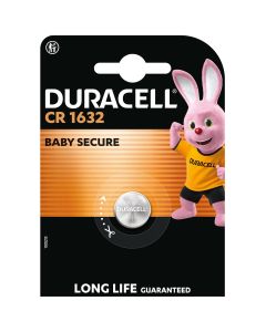 Duracell CR1632 DL1632 Lithium Battery | 1-Pack