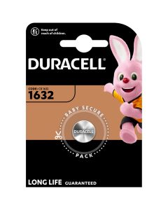 Duracell CR1632 DL1632 Lithium Battery | 1-Pack