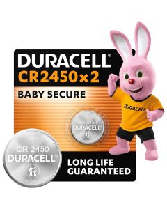 Duracell CR2450 Lithium Batteries | 2-Pack