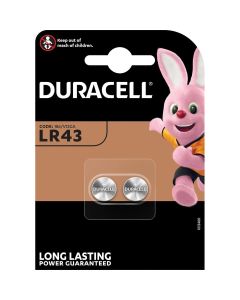 Duracell LR43 LR1142 AG12 Button Cell Batteries | 2-Pack