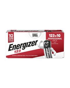 Energizer CR123A 123 Lithium Batteries 10-Pack