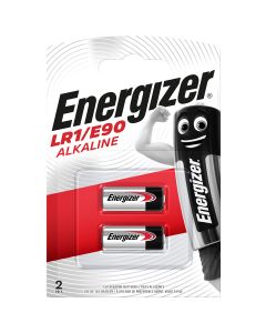 Energizer LR1 N-Size 1.5V Alkaline Batteries | 2-Pack