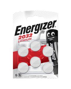 Energizer CR2032 Lithium Batteries | 6-Pack
