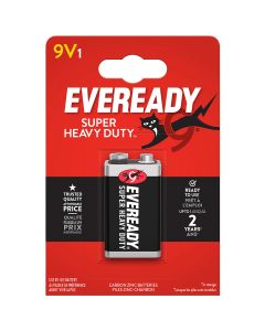 Eveready Super Zinc Battery 9V 6F22 1-Pk