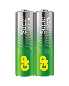 GP Super Alkaline AA Batteries (Pack of 2) 1.5V LR6 15A