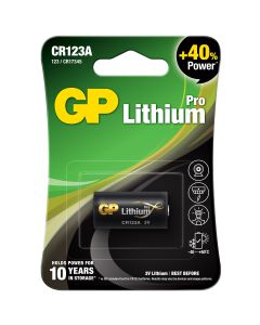 GP Batteries CR123A 3V Lithium Pro Batteries GPCR123A 