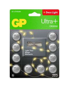 GP CR2032 3V Lithium Batteries Card of 10 
