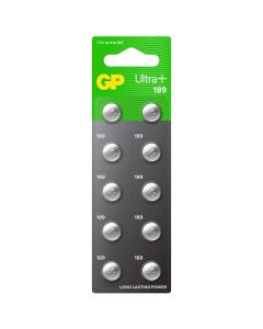 GP Alkaline Battery 1.5V GP189 LR54 189 Batteries 10-Pack