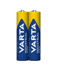 Varta Industrial Pro AAA LR03 Alkaline Batteries | Pack of 2