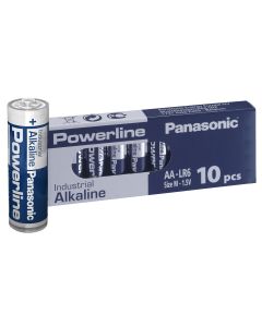 Panasonic Powerline AA LR6AD Industrial Batteries | Box of 10