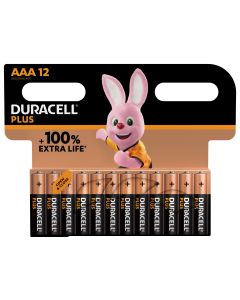 Duracell Plus Power AAA Batteries MN2400 LR03 12-Pack