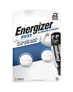 Energizer Ultimate Lithium CR2032 Batteries 2-Pack
