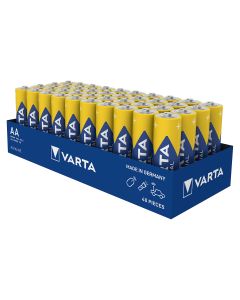 Varta Industrial Pro AA LR6 Alkaline Batteries | Bulk Box of 40
