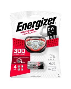 Energizer Vision HD Headlight 300 Lumens 3-LED Dimmable