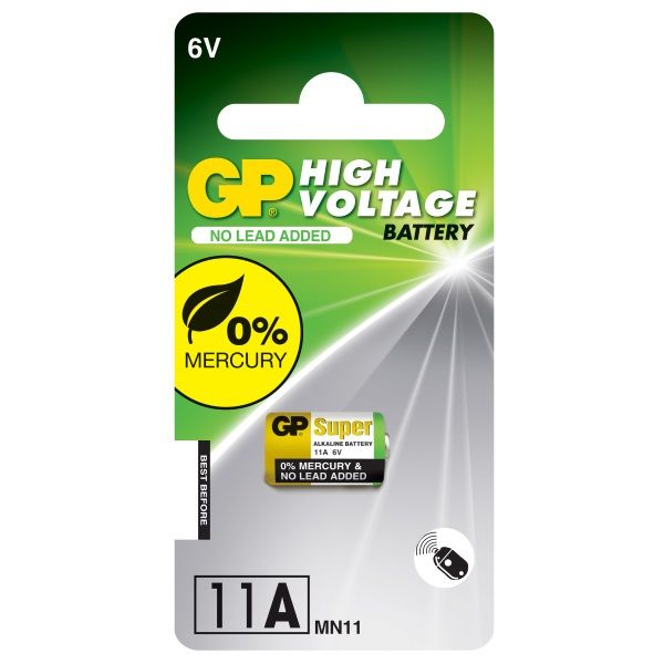 GP Super Alkaline Battery 11A 6V High Voltage GP11A LR11A UK Wholesalers